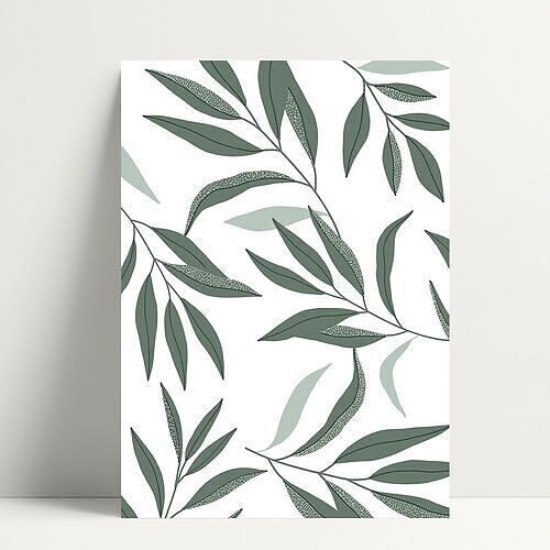 Flora foliage - Carte Postale