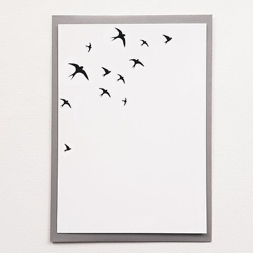 A4 Swallows - Affiche