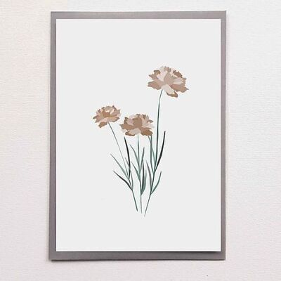 A4 Carnation - Affiche