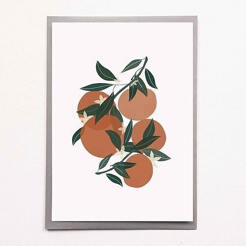 A5 Oranges - Affiche