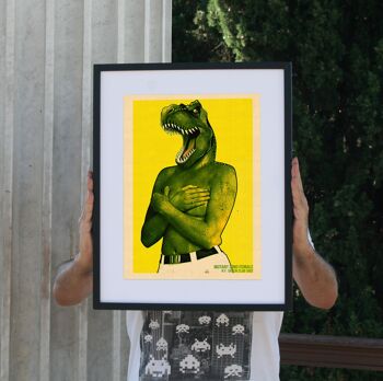 Poster A3 MUTANT DINO FEMALE 2