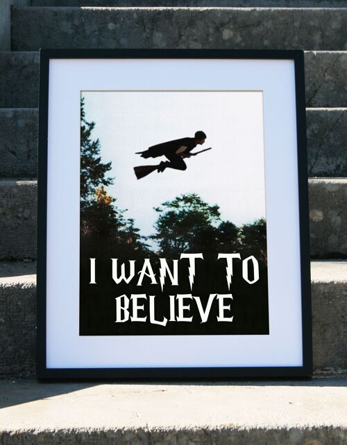 Poster A3 HARRY BELIEVE