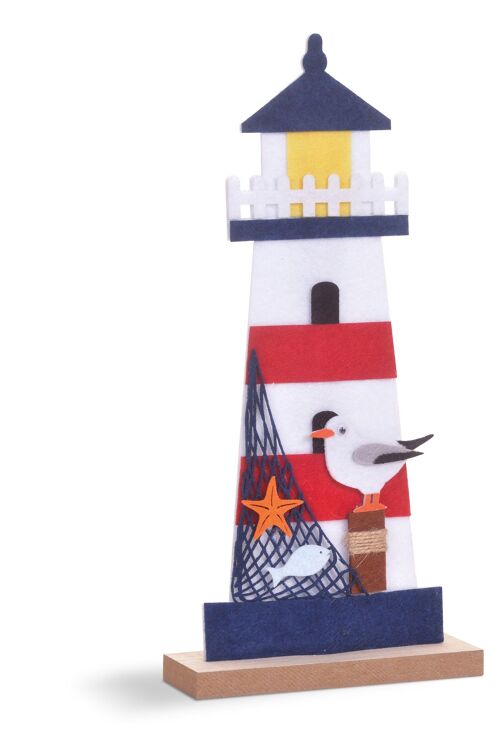 NEW Felt & Wood Craft - Make A Lighthouse