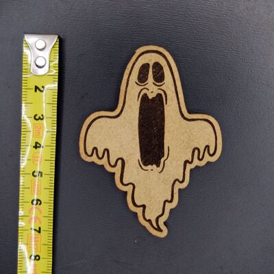 Wooden magnet "Ghost"