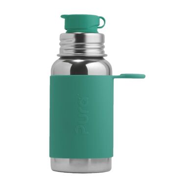Sport-Wasserflasche aus Edelstahl, 550 ml