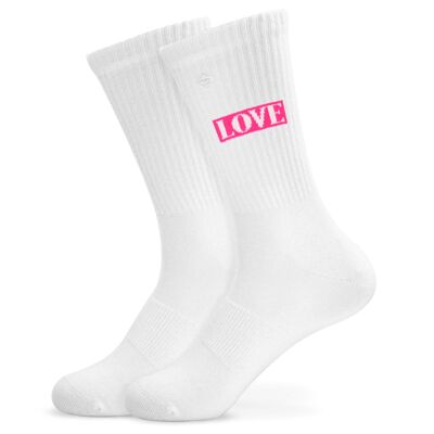 Neon Love - Tennis Socks