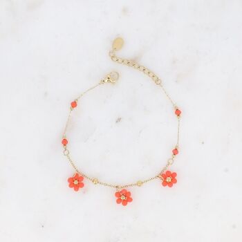 Bracelet Danse florale - 3 fleurs 9