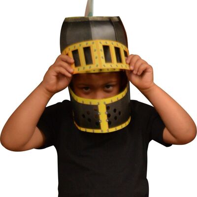 Knight 3D Mask Card Craft: crea la tua maschera per la testa