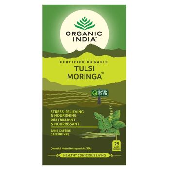 Tisane au Tulsi - Basilic Sacré - Moringa - SACHETS