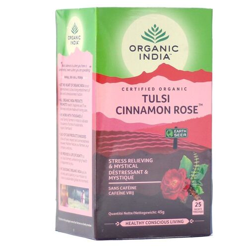 Tisane au Tulsi - Basilic Sacré - Cannelle Rose - SACHETS