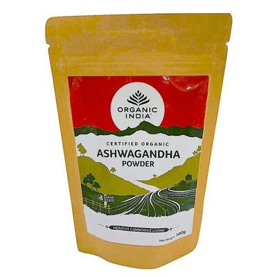 Ayurvedische Pflanze - Ashwagandha Bio in Pulverform 100g*
