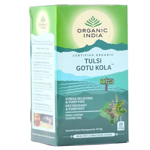 Tisane au Tulsi - Basilic Sacré - Gotu Kola - SACHETS