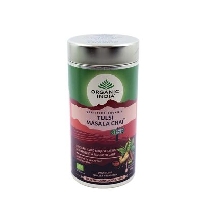 Tisana au Tulsi - Basilique Sacré - MASALA CHAÏ - VRAC 100G