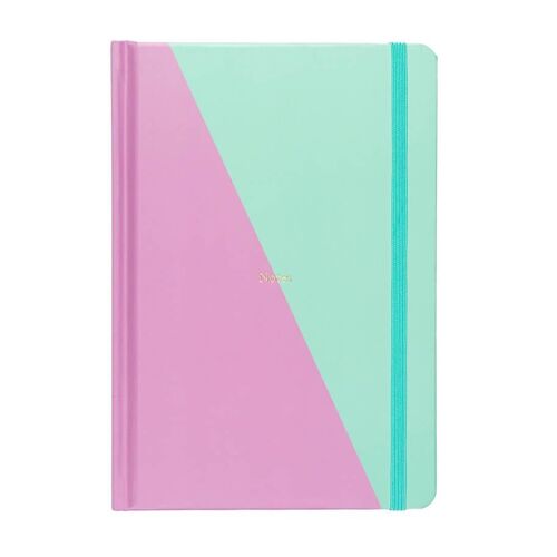 Lined Notebook A5 - Contrast by Yop & Tom