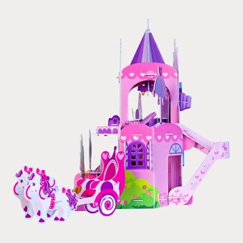 Artisanat de construction 3D - Château de princesse 2