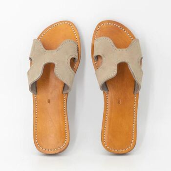 Sandales marocaines en cuir pour femmes 7