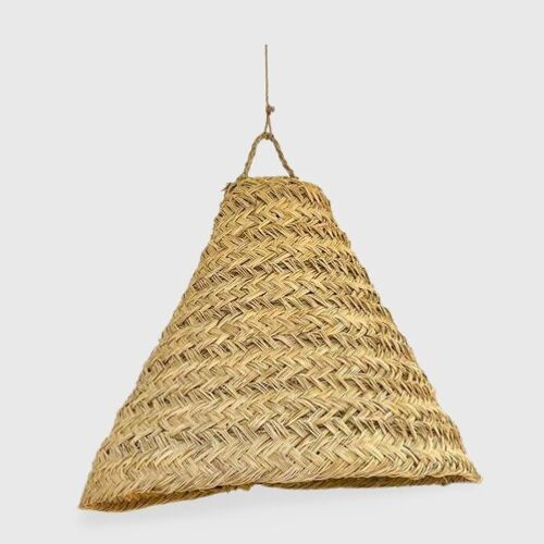 Moroccan handmade Natural Rattan lampshade, Suspension Doum2