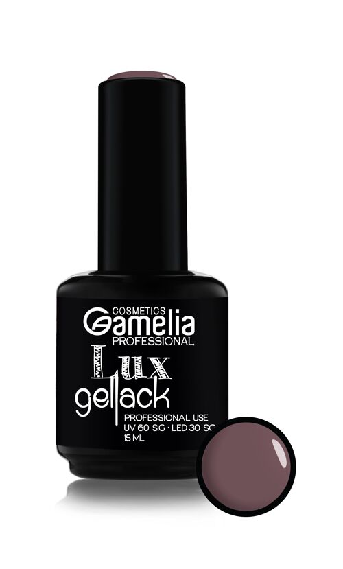 Amelia esmatle de uñas gel Lux Gellack 15 ml fluor pink