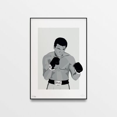 Poster "Mohamed Ali, Edizione Limitata" - 30x40cm