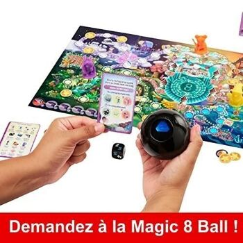 Mattel - réf : HPJ68 - Jeu de société Magic 8 Ball Epopée Magiques - Jeu De Coopération - De 2 À 4 Joueurs - Pour Toute La Famille 3