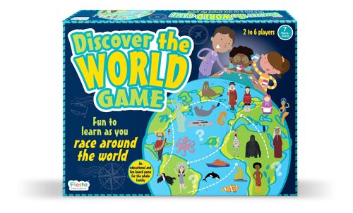 Discover the World Map Game