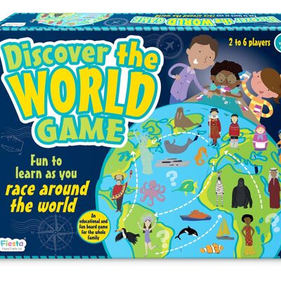 Discover the World Map Game