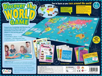 Découvrez le jeu de la carte du monde 2