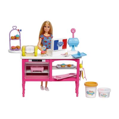 Mattel - ref: HJY19 - Barbie - Malibu Doll Box - Barbie Pastry - Model doll