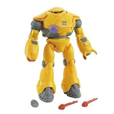 Mattel - ref: HHJ87 - Disney Pixar - Buzz Lightyear - Zyclops Robot action figure equipaggiato per la battaglia.