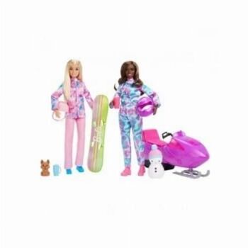 Mattel - réf : HGM75 - Barbie - Coffret de deux poupées - Barbie Sport d'hiver 5