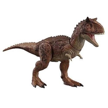 Mattel - réf : HND19 - Jurassic World -  Figurine Articulée Carnotauraus Morsures De Combat - Gamme  Attaque Ultime  - Dès 4 Ans 1