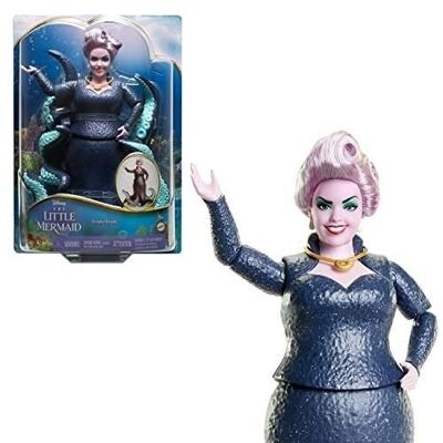 Mattel - ref: HLX12 - Disney - La Sirenetta - Bambola Articolata Ursula - A partire da 2 anni