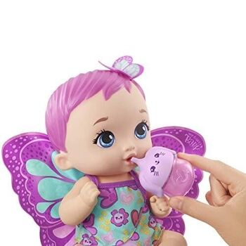 Mattel - réf : GYP10 - My Garden Baby - Bébé papillon boit et fait pipi 30 cm - Poupon dès 3 ans 3