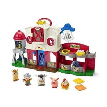 Mattel - réf : GXF15 - Fisher-Price - Coffret Little People - Les Animaux de la Ferme avec Lumières et musiques, en anglais et en français - Jouet d'Éveil Progressif - De 1 à 5 ans 10