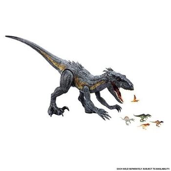 Mattel - réf : HKY14 - Jurassic World - Indoraptor Super Colossal - Figurine Dinosaure 91 Cm de long - A Partir De 4 Ans 4