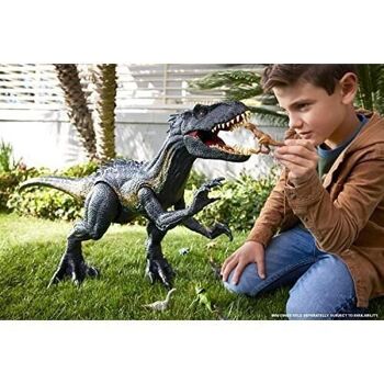 Mattel - réf : HKY14 - Jurassic World - Indoraptor Super Colossal - Figurine Dinosaure 91 Cm de long - A Partir De 4 Ans 5