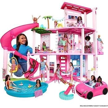 Mattel - réf : HMX10 - Barbie - Coffret Barbie Maison de Rêve - Poupée Mannequin - 3 ans et + - Modèle 2023 2
