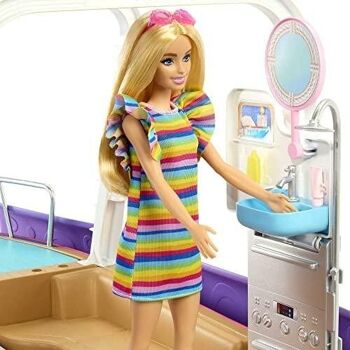 Mattel - réf : HJV37 - Barbie - Coffre Bateau de Rêve - Véhicule Poupée Mannequin - 3 ans et + 5