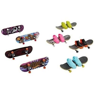 Mattel - ref: HMY19 - Hot Wheels Skateboard - Tony Hawk Fingerskate 8 deck set