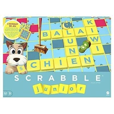 Mattel - réf : Y9668 - Scrabble Junior - Version Française