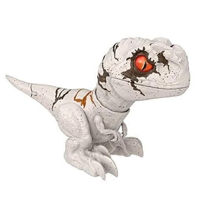 Mattel - réf : GWY57 - Jurassic World : Dominion - Uncaged - Figurines Bébés Dinos en Liberté - Rugissement puissant (Rowdy  Roars)- 4 modèles différents