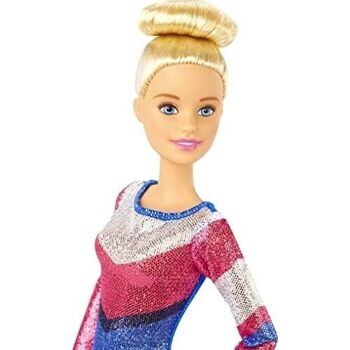 Mattel - réf : GJM72 - Barbie - Coffret Barbie Gymnastique - Avec poutre et accessoires 3