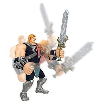 Mattel - réf : HBL66 - ​He-Man et les maîtres de l'Univers - Figurine Musclor, articulée, fonction d'attaque 4