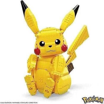 Mattel - réf : FVK81 - MEGA - Pokémon - Pikachu Géant 30 cm, jeu de construction, 825 pièces - A partir de 8 ans 3