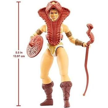 Mattel - réf : GNN91 - He-Man et les Maîtres de l’Univers Origins, figurine articulée Teela, 14 cm 2