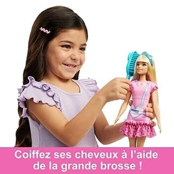 Mattel - réf : HLL19 - Barbie - Ma Première Barbie - Ma Première Barbie - Poupée Malibu blonde - Poupée mannequin 34 cm 3