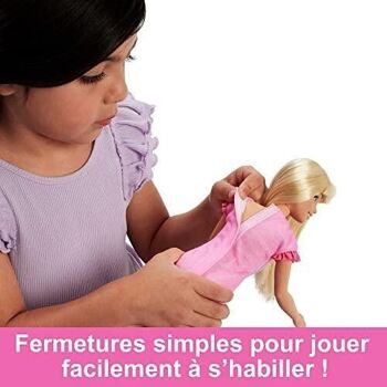 Mattel - réf : HLL19 - Barbie - Ma Première Barbie - Ma Première Barbie - Poupée Malibu blonde - Poupée mannequin 34 cm 4