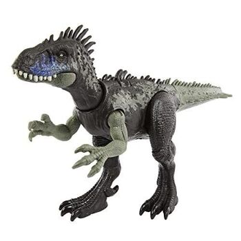 Mattel - réf : HLP15 - Jurassic World - Figurine articulée Dryptosaurus - Rugissement Féroce avec Son et Attaque, Taille Moyenne 1