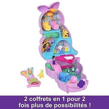 Mattel - réf : HKV50 - Polly Pocket - Sac surprises Kangourou - Coffret Mini-Figurines -Dès 4 ans 5
