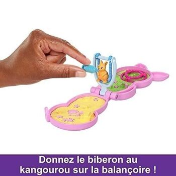 Mattel - réf : HKV50 - Polly Pocket - Sac surprises Kangourou - Coffret Mini-Figurines -Dès 4 ans 9